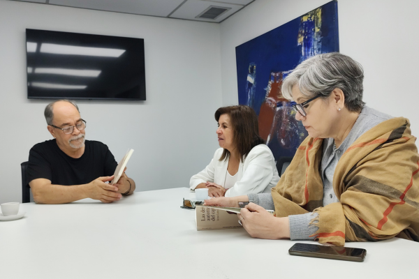 Conversatorio con Pedro Calzadilla