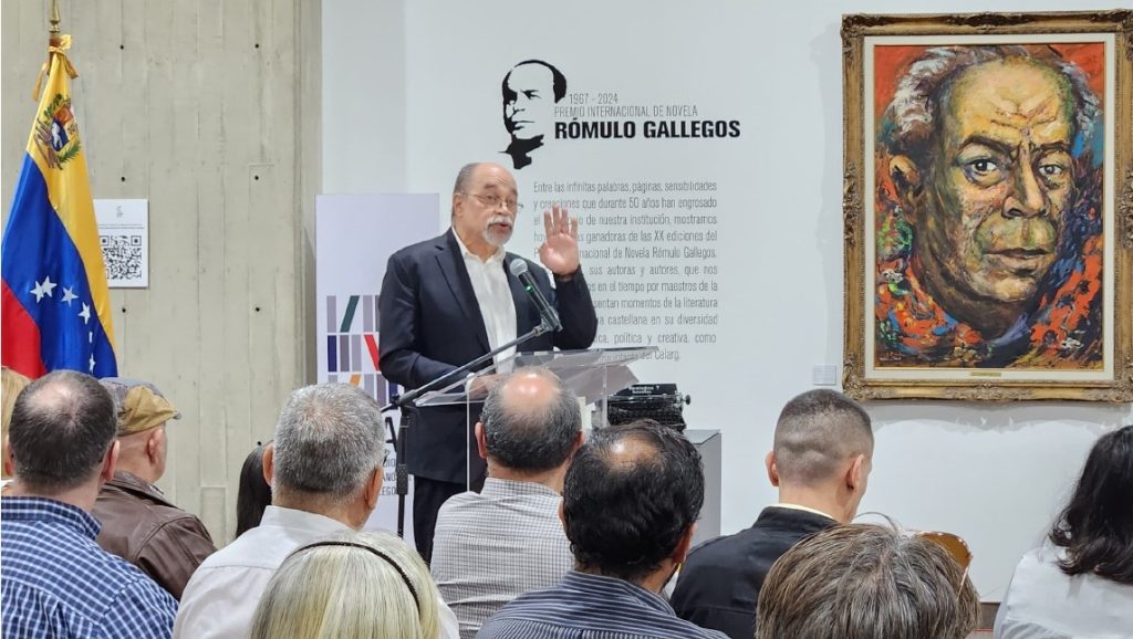 Pedro Calzadilla, historiador y presidente del Celarg, resaltó la importancia y el prestigio de este galardón que celebra la novela en lengua castellana