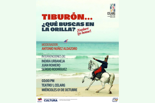 Conversatorio “Tiburón, ¿Qué buscas en la orilla?” en el CELARG: Un llamado a la defensa de la soberanía